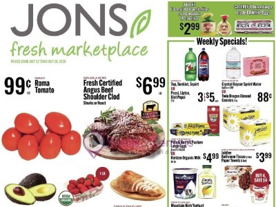 Jons Fresh Marketplace 3334 W 8th St, Los Angeles, CA 90005 Flyer
