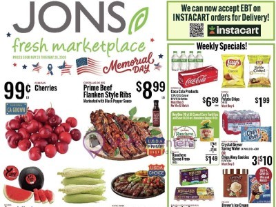 Jons Fresh Marketplace 3334 W 8th St, Los Angeles, CA 90005 Flyer