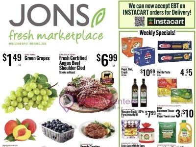 Jons Fresh Marketplace 3334 W 8th St, Los Angeles, CA 90005 Flyer