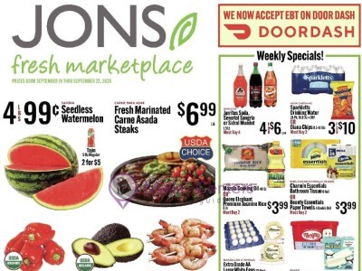 Jons Fresh Marketplace 3334 W 8th St, Los Angeles, CA 90005 Flyer
