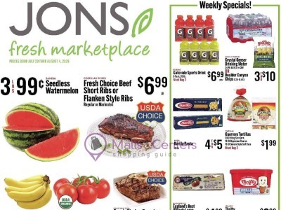 Jons Fresh Marketplace 3667 W 3rd St, Los Angeles, CA 90020 Flyer