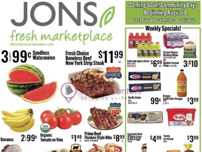 Thumbnail - Jons Fresh Marketplace 4848 W 190th St, Torrance, CA 90503 Flyer - 07/29/2026 - 08/04/2026