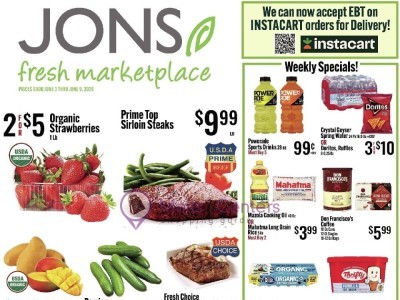 Jons Fresh Marketplace 4848 W 190th St, Torrance, CA 90503 Flyer