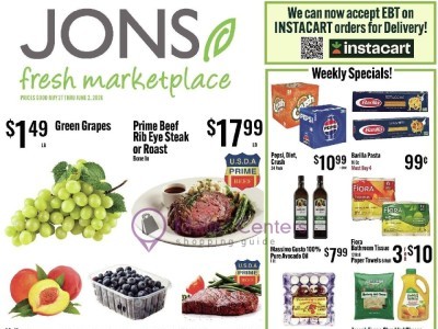 Jons Fresh Marketplace 4848 W 190th St, Torrance, CA 90503 Flyer