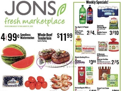 Jons Fresh Marketplace 5311 Santa Monica Blvd, Los Angeles, CA 90029 Flyer