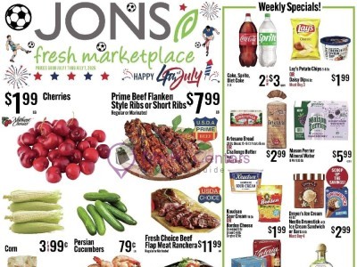 Jons Fresh Marketplace 600 E Colorado St, Glendale, CA 91205 Flyer