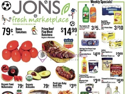 Jons Fresh Marketplace 600 E Colorado St, Glendale, CA 91205 Flyer