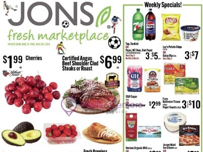 Jons Fresh Marketplace 600 E Colorado St, Glendale, CA 91205 Flyer