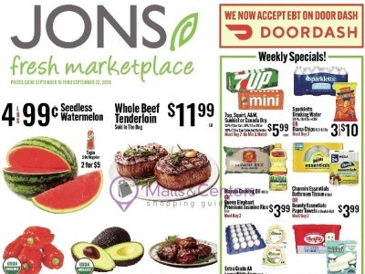 Jons Fresh Marketplace 6655 Van Nuys Blvd, Van Nuys, CA 91405 Flyer