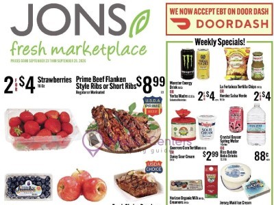 Jons Fresh Marketplace 6655 Van Nuys Blvd, Van Nuys, CA 91405 Flyer