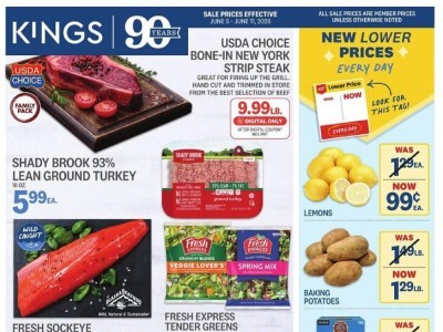 Kings Food Markets weeklyad Flyer