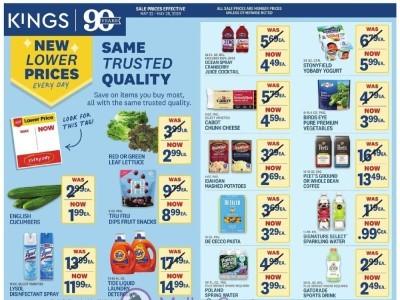 Kings Food Markets weeklyad Flyer