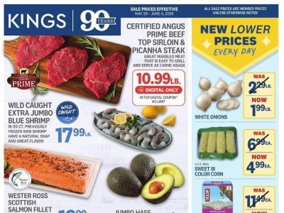 Kings Food Markets weeklyad Flyer