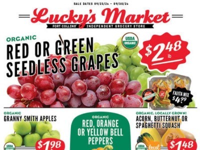 Thumbnail - Lucky's Market Flyer - 09/25/2026 - 10/01/2026