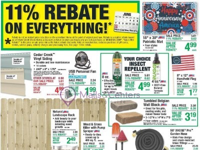 Menards weekly Flyer