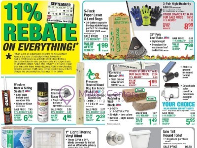 Thumbnail - Menards weekly Flyer - 09/09/2026 - 09/20/2026