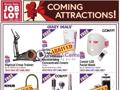 Ocean State Job Lot comingattractions Flyer