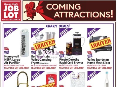 Ocean State Job Lot comingattractions Flyer
