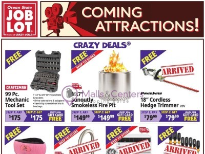 Ocean State Job Lot comingattractions Flyer