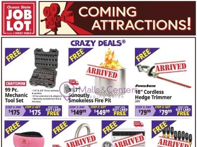 Ocean State Job Lot comingattractions Flyer