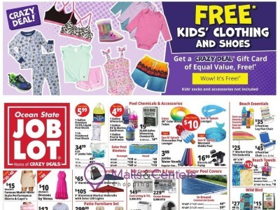 Thumbnail - Ocean State Job Lot weekly Flyer - 08/13/2026 - 08/19/2026
