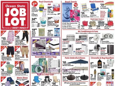 Ocean State Job Lot weekly Flyer