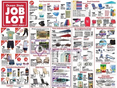 Ocean State Job Lot weekly Flyer