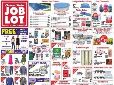 Ocean State Job Lot weekly Flyer