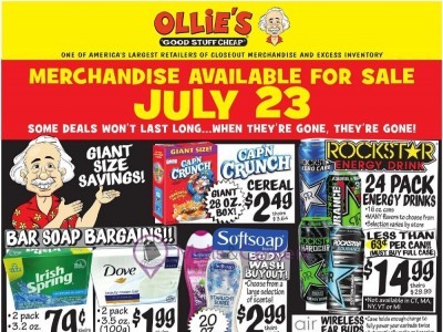 Ollie's Bargain Outlet Weekly ad valid from 06/24/2021 to 06/30/2021 ...