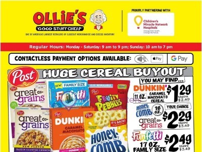 Ollie's Bargain Outlet Weekly ad valid from 05/27/2021 to 06/02/2021 ...