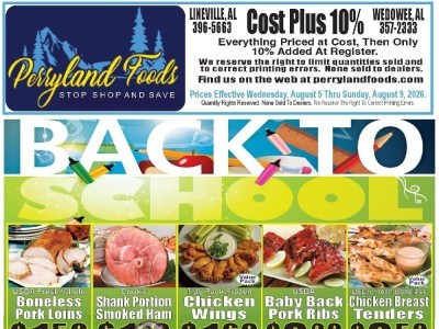 Thumbnail - Perryland Foods Flyer - 08/01/2026 - 09/02/2026