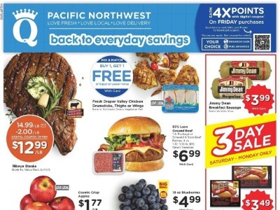 QFC Quality Food Centers weekly Flyer