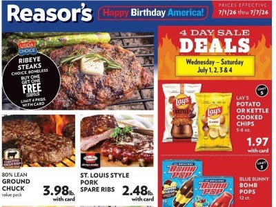 Thumbnail - Reasor's Next Ad Flyer - 07/01/2026 - 07/07/2026