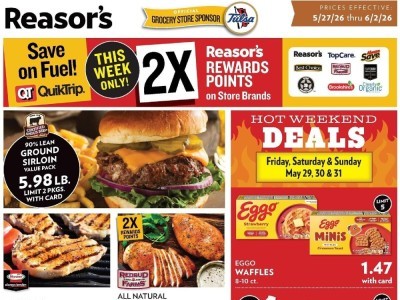 Thumbnail - Reasor's Next Ad Flyer - 05/27/2026 - 06/02/2026