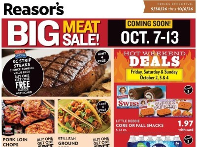 Thumbnail - Reasor's Next Ad Flyer - 09/30/2026 - 10/06/2026
