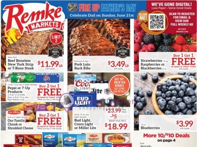 Thumbnail - Remke Markets harrison Flyer - 06/18/2026 - 06/24/2026