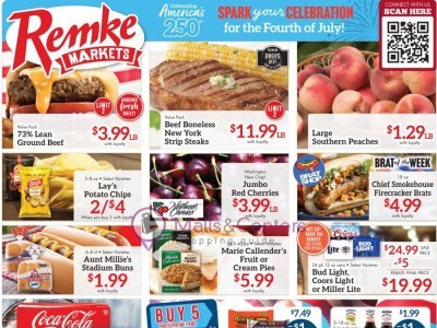 Remke Markets independence Flyer