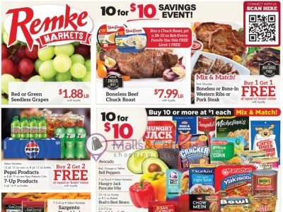 Remke Markets independence Flyer