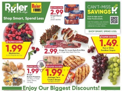 Thumbnail - Ruler Foods monthly Flyer - 08/05/2026 - 08/18/2026