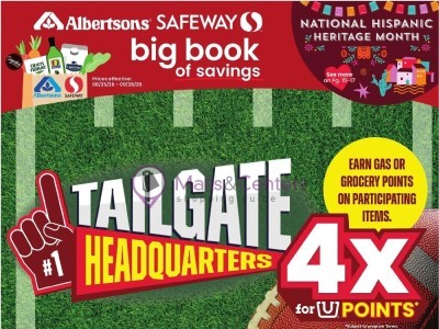 Thumbnail - Safeway safewaydenveradhoc Flyer - 08/25/2026 - 09/28/2026