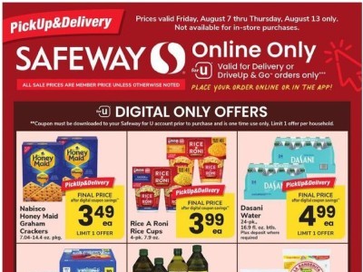Thumbnail - Safeway safewayeasternsp Flyer - 08/07/2026 - 08/13/2026