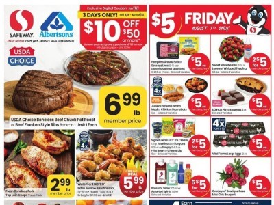 Thumbnail - Safeway safewayseattle Flyer - 08/05/2026 - 08/11/2026