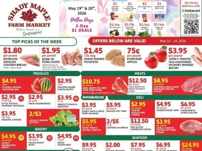 Thumbnail - Shady Maple Flyer - 05/13/2026 - 05/20/2026