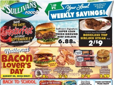 Sullivan's Foods Current Ad Flyer