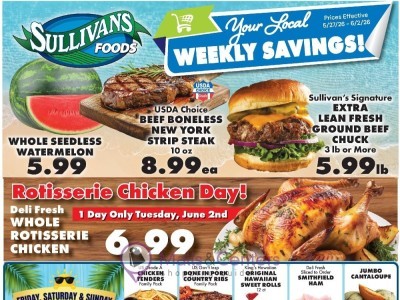 Thumbnail - Sullivan's Foods Current Ad Flyer - 05/27/2026 - 06/02/2026