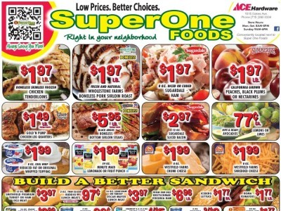Thumbnail - Super One Foods Flyer - 08/11/2026 - 08/17/2026