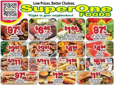 Thumbnail - Super One Foods Flyer - 07/24/2026 - 08/01/2026
