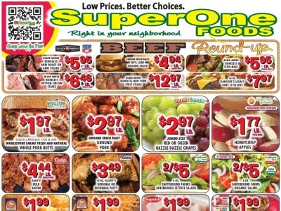 Thumbnail - Super One Foods Flyer - 09/19/2026 - 09/25/2026