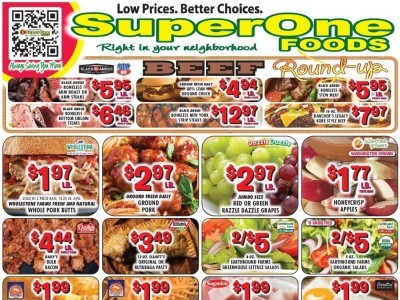 Thumbnail - Super One Foods Flyer - 09/20/2026 - 09/26/2026