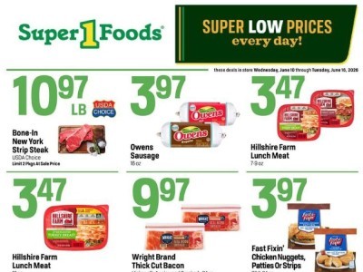 Super1Foods hotsheetweekly Flyer